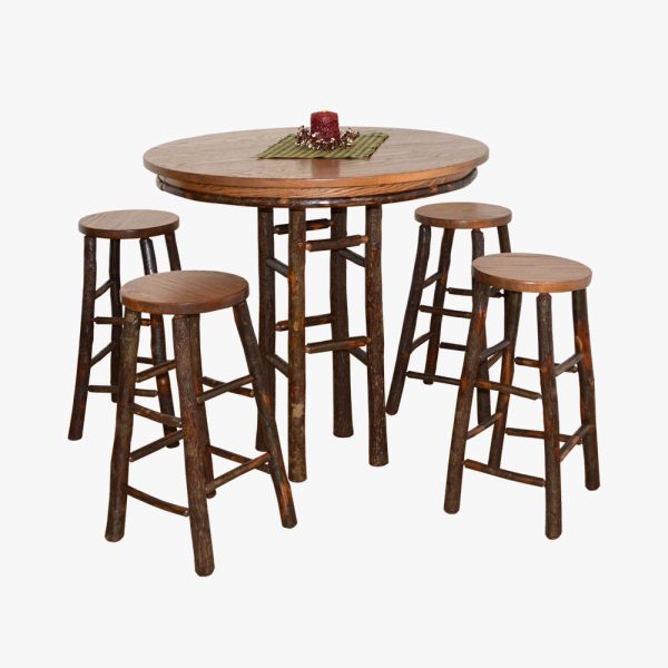 TX03 Wood Table Circle - Image 2
