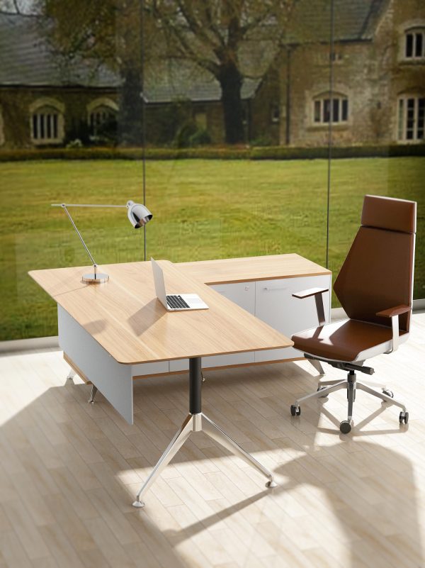 POTENZA DESK WITH RETURN