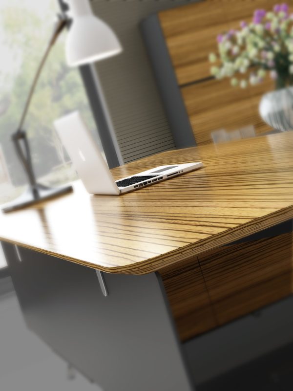 NOVARA EXECUTIVE DESK WITH RETURN - Image 3