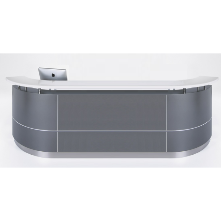 EXECUTIVE RECEPTION COUNTER (C-Shaped) GOP-EXECUTIVE-C