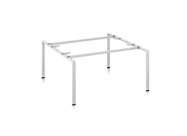 WorkSmart Series U Shaped Metal Leg – Double Sided Desk