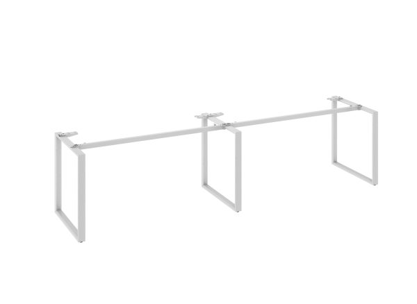 WorkSmart Series Loop Shaped Metal Leg - Single Desk - Image 3