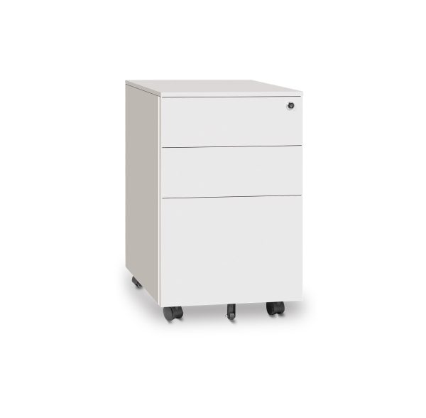 Metal Mobile Pedestal GOPS-MM3WH/BK