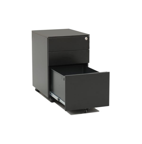 Metal Mobile Pedestal GOPS-MM3WH/BK - Image 2