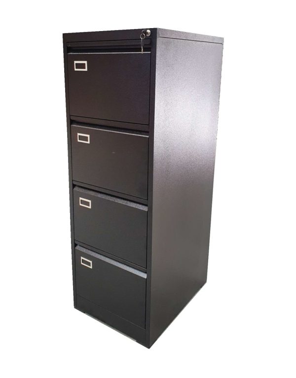 4 Drawer Metal Filing Cabinet - Image 2