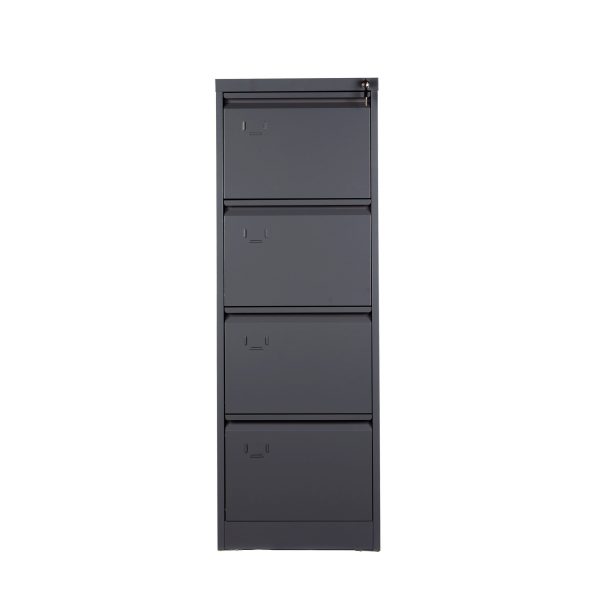 4 Drawer Metal Filing Cabinet - Image 4