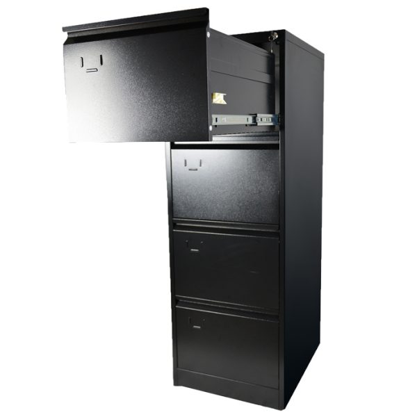 4 Drawer Metal Filing Cabinet - Image 6