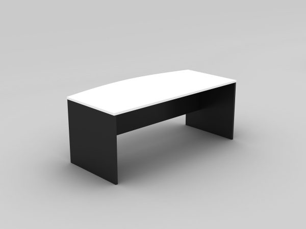 Office Bow Front Desk OM-BD18/BD21 - Image 3