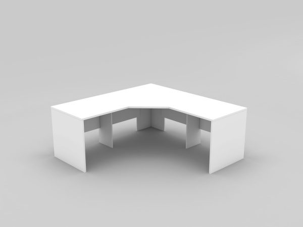 3 Piece Corner Workstation OM-W315/W318 - Image 5
