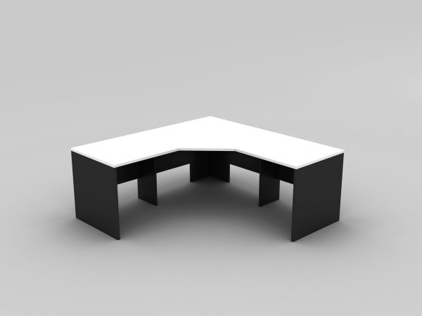 3 Piece Corner Workstation OM-W315/W318 - Image 3