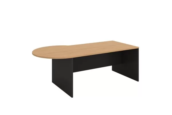 P End Office Desk - Bulb out only OM-PD21/LHS/RHS
