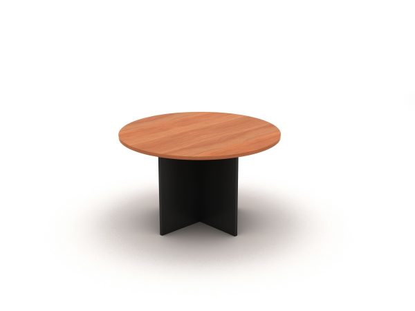 Round Meeting Table with Cross Base OM-MT09/MT12 - Image 2