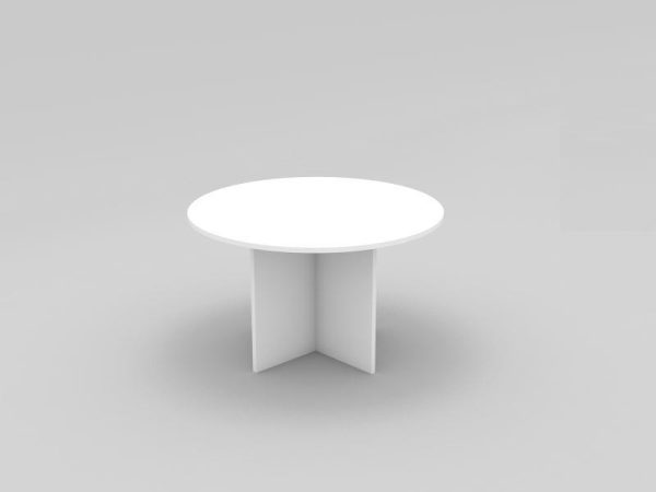 Round Meeting Table with Cross Base OM-MT09/MT12 - Image 4