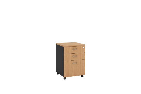 Mobile Pedestal 2 Drawers & 1 File OM-M3