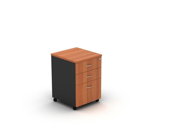 Mobile Pedestal 2 Drawers & 1 File OM-M3 - Image 4