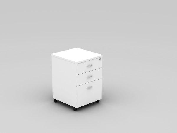 Mobile Pedestal 2 Drawers & 1 File OM-M3 - Image 3