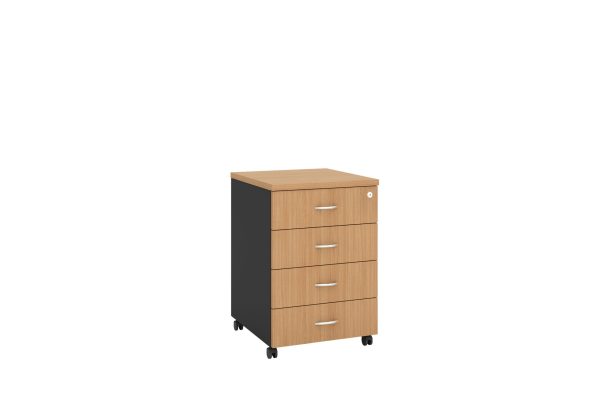 Mobile Pedestal 4 Drawers OM-M4