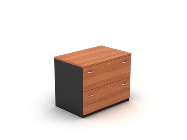 Lateral Filing Cabinet 2 Drawers OM-FC-L4 - Image 3