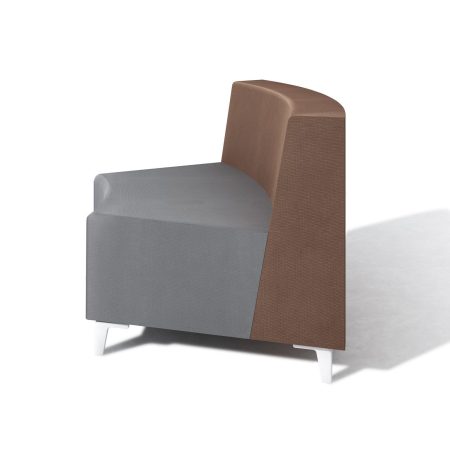 SIMPLE LOUNGE – SINGLE SEATER CURVED (Model 2) GOPSF30-7