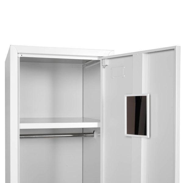 METAL LOCKER – SINGLE & DOUBLE DOOR OPTIONS GOPHD-LK01S/WH (Single Door) GOPHD-LK02S/WH  ( Double Door) - Image 4
