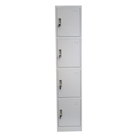 4 DOOR METAL STORAGE LOCKER – LIGHT GREY GOPHD-LK04S