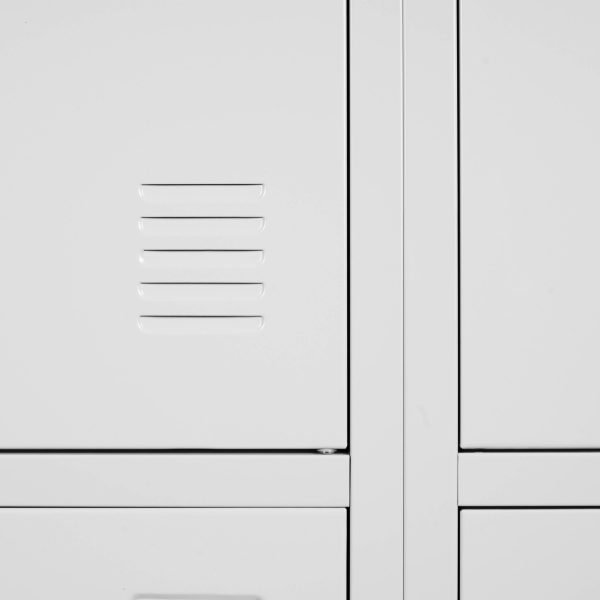 4 DOOR METAL STORAGE LOCKER – EXTRA SPACE, LIGHT GREY GOPHD-LK204PS - Image 14