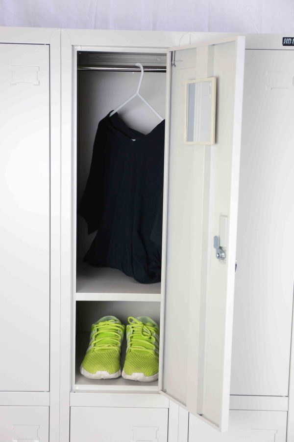 6 DOOR METAL STORAGE LOCKER – LIGHT GREY (EXTRA WIDTH) GOPHD-LK306S - Image 7