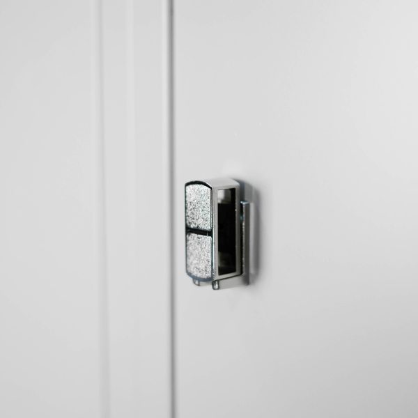 12 DOOR METAL STORAGE LOCKER – PADLOCK READY, LIGHT GREY GOPHD-LK312PS - Image 7