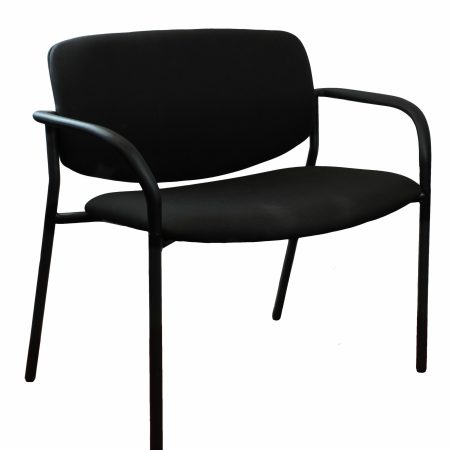 MULTI Heavy Duty Wide Seat Visitor Chair GOPH-M08ADFSBK