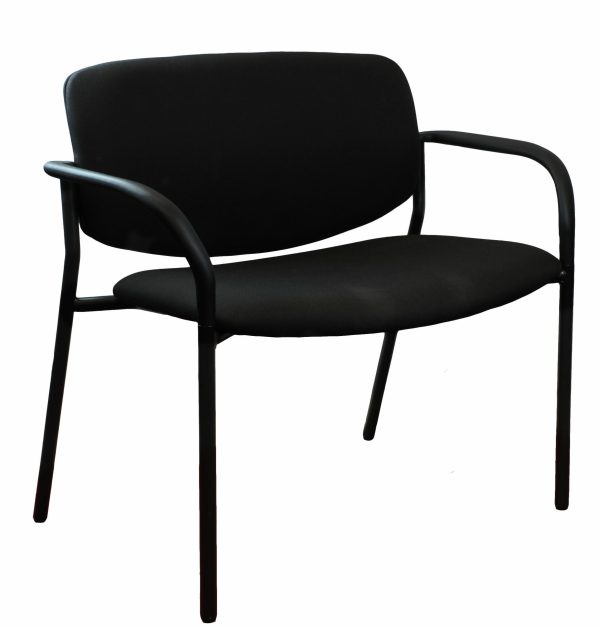 MULTI Heavy Duty Wide Seat Visitor Chair GOPH-M08ADFSBK
