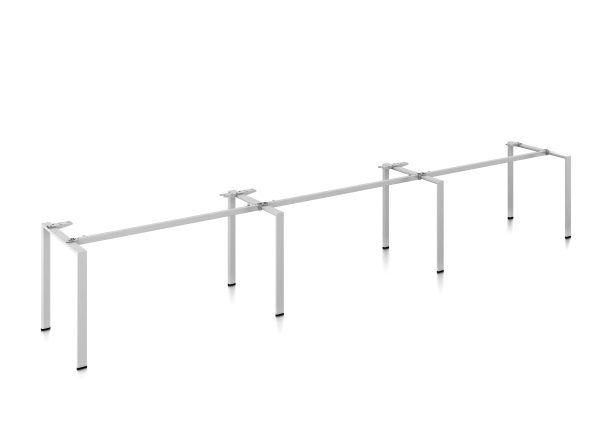 WorkSmart Series U Shaped Metal Leg - Single Desk - Image 4