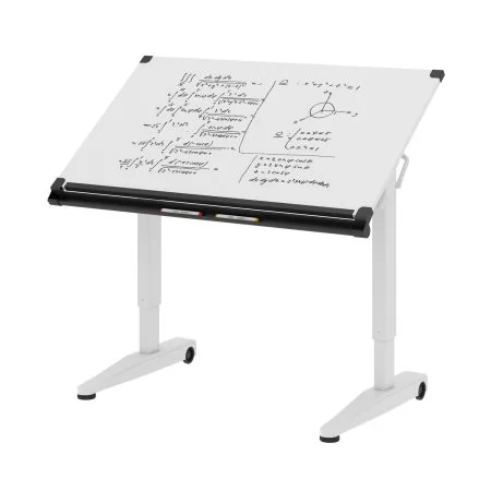 VERSARISE Pneumatic Height Adjustable Flip Drawing/Drafting Table GOPJI-GT-DW-1-ABWH