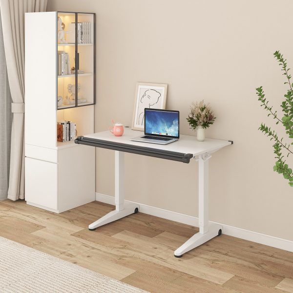 VERSARISE Pneumatic Height Adjustable Flip Drawing/Drafting Table GOPJI-GT-DW-1-ABWH - Image 2