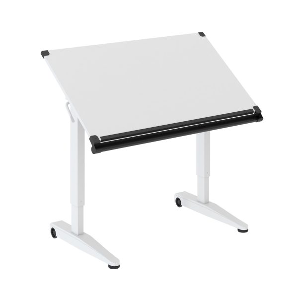 VERSARISE Pneumatic Height Adjustable Flip Drawing/Drafting Table GOPJI-GT-DW-1-ABWH - Image 8