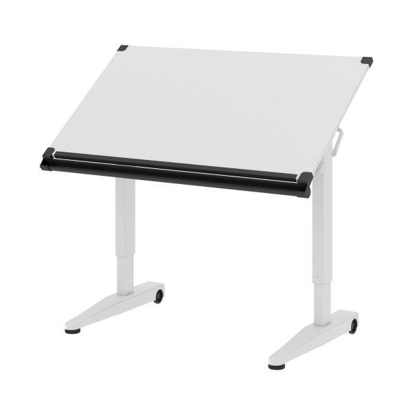 VERSARISE Pneumatic Height Adjustable Flip Drawing/Drafting Table GOPJI-GT-DW-1-ABWH - Image 9