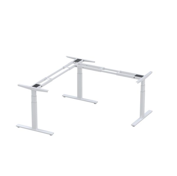 Altura Workstation 2-Stage Height Adjustable Desk Frame – Triple Motors (Frame Only) GOPD-ALTWS2BK/WH