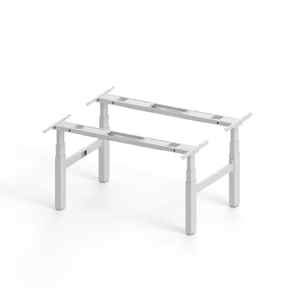 Altura Height Adjustable Twin Desk Frame – Dual Motors per workstation (Frame Only) GOPD-AL3TII-DOUBLEWH/BK