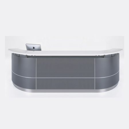 EXECUTIVE RECEPTION COUNTER (C-Shaped) GOP-EXECUTIVE-C