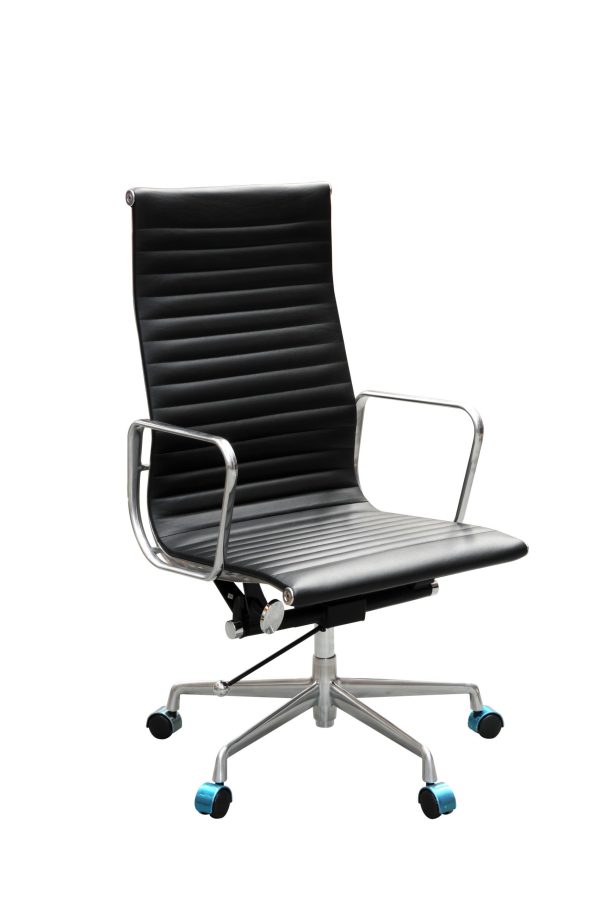 GOPW-E03ML/HL AERO Leather Office Chair – Medium Back - Image 6
