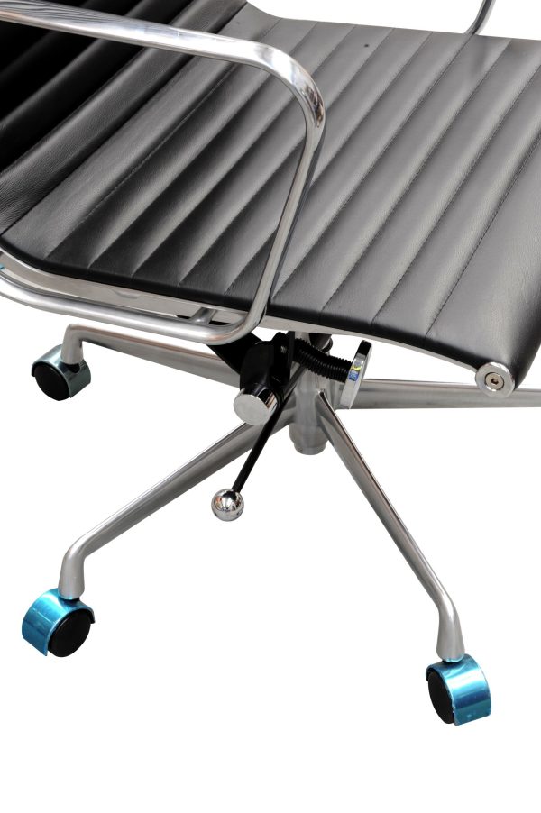 GOPW-E03ML/HL AERO Leather Office Chair – Medium Back - Image 2