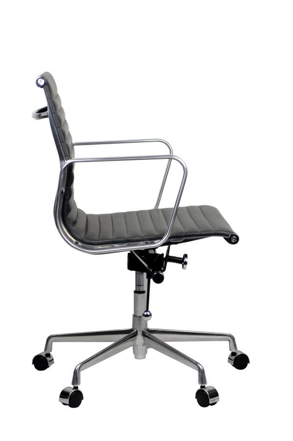 GOPW-E03ML/HL AERO Leather Office Chair – Medium Back - Image 15