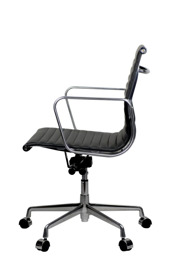 GOPW-E03ML/HL AERO Leather Office Chair – Medium Back - Image 12