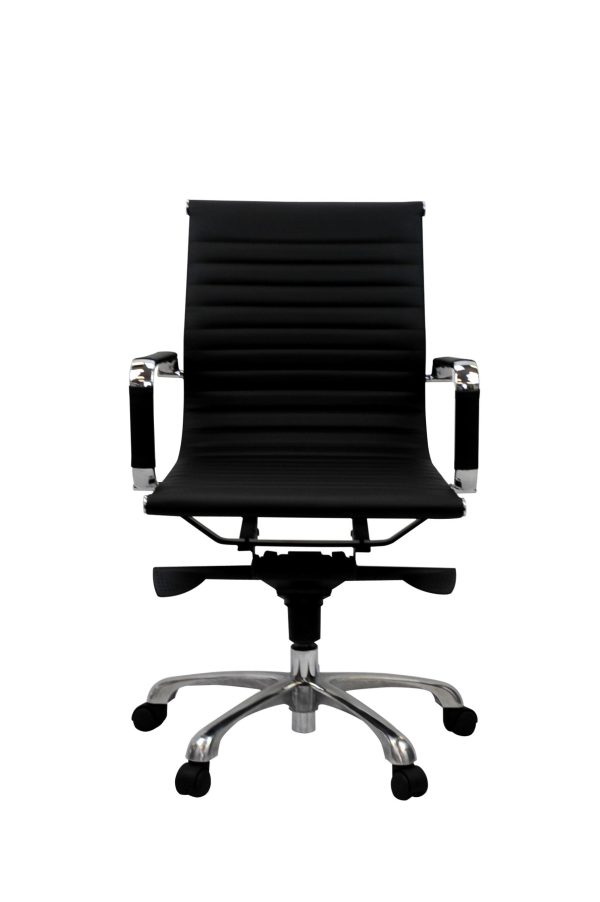 GOPW-E03MPUBK/WH AERO PU Office Chair