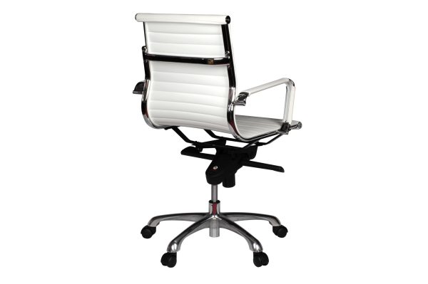 GOPW-E03MPUBK/WH AERO PU Office Chair - Image 2