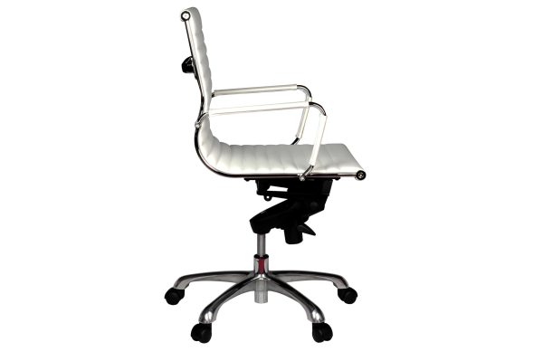 GOPW-E03MPUBK/WH AERO PU Office Chair - Image 3