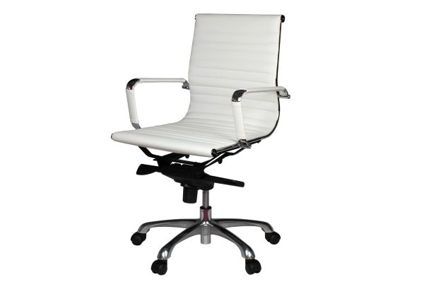 GOPW-E03MPUBK/WH AERO PU Office Chair - Image 11