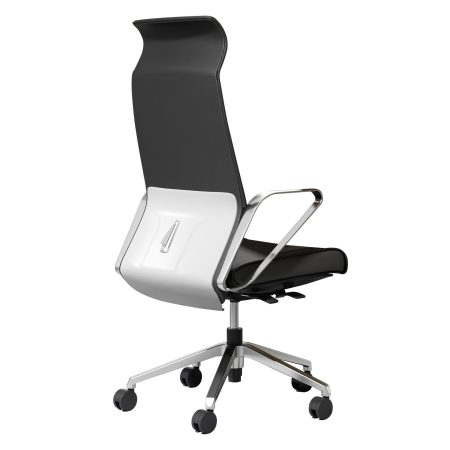 DUSTIN Leather Chair – High Back GOPS-E12HBKL