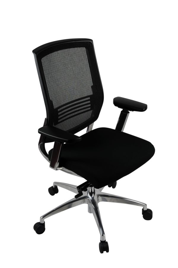 GOPZ-W14MBK FOCUS Series Mesh Chair – Medium Back - Image 7