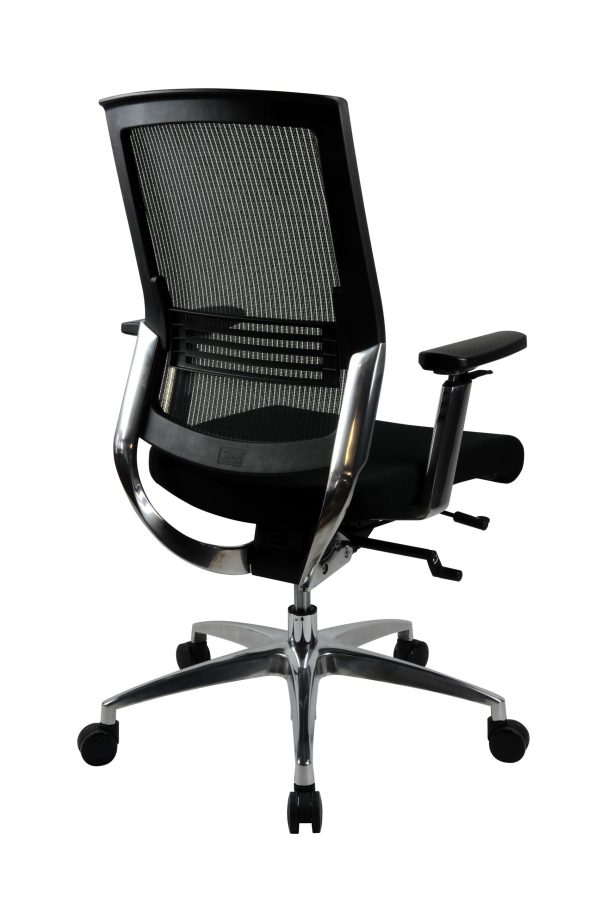 GOPZ-W14MBK FOCUS Series Mesh Chair – Medium Back - Image 8