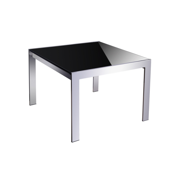 FORZA SQUARE COFFEE TABLE GOPJ-CT06GLSBK/WH
